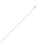 14 Karat Gold Rope Pendant Chain
