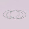 Smooth Wire Bangle Bracelet