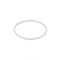 Hammered Wire Bangle Bracelet