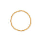 7" 4mm 14/20 Gold Filled Bead Stretch Bracelet