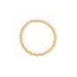 7" 5mm 14/20 Gold Filled Bead Stretch Bracelet