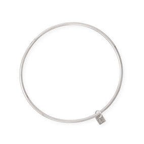 8" Handmade Round Bangle Bracelet