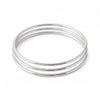 8" Handmade Round Bangle Bracelet