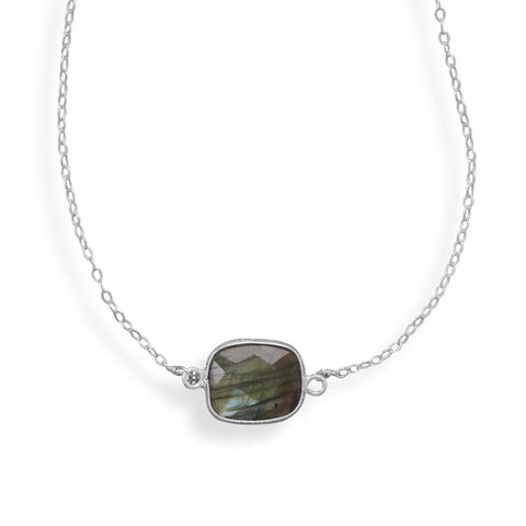 16"+2" Labradorite Necklace