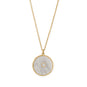 20" + 2" A Day to Night Delight! Mother of Pearl and Black Onyx Reversible Necklace