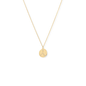 Cosmic Constellations! 16" + 2" Zodiac Coin Necklace (All Signs)