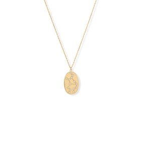 Cosmic Constellations! 16" + 2" Zodiac Coin Necklace (All Signs)