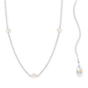 Dazzling Swarovski Crystal Back Drop Necklace