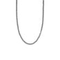 16" + 2" 5mm Oxidized Bead Necklace