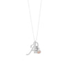 Large Polished Letter Initial Pendant Series (A-Z)