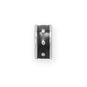 Rhodium Plated Red Enamel Inlay Dotted Wheel Bead Charm