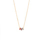 14 Karat Gold Plated CZ Birthstone Wheel Bead Charms (January-December)