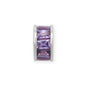 Rhodium Plated CZ Birthstone Wheel Bead Charms (January-December)