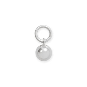 Silver 4.8mm Ball Drop Charm