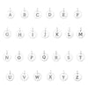 Oxidized Round Letter Initial Charm Series(A-Z)