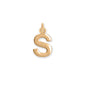 14 Karat Gold Plated Polished Letter Initial Charm Series (A-Z)