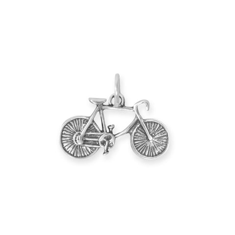 Oxidized 3D Bicycle Charm