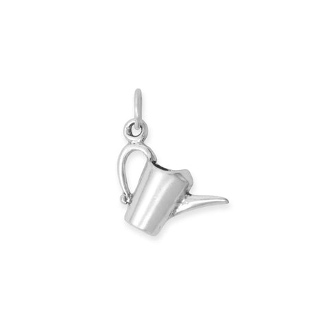 Oxidized 3D Long Spout Watering Can Charm