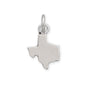 Silver or Gold Small Texas State Charm