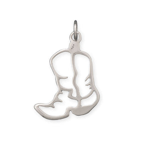 Oxidized Cutout Slouchy Boot Charm