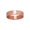 4.7mm Hammered Solid Copper Ring