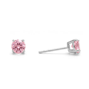 October Birthstone Stud Earrings