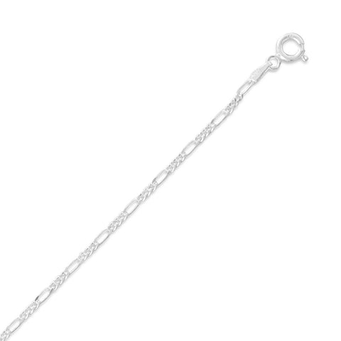 22" 050 Figaro Chain (1.7mm)