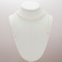 24" 14/20 Gold Filled Two Strand Cultured Freshwater Rice Pearl Lariat Necklace