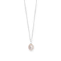 16" + 2" Natural Color Cultured Freshwater Rice Pearl Necklace