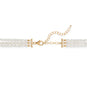 15" + 3" 14/20 Gold Filled Three Strand Cultured Freshwater Rice Pearl Necklace