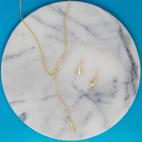 Cool Girl Collective! 14 Karat Gold Plated Jewelry Duo