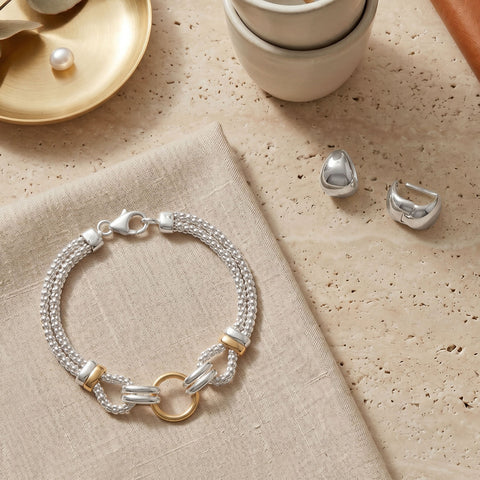 Mixed Metal Magic Jewelry Set
