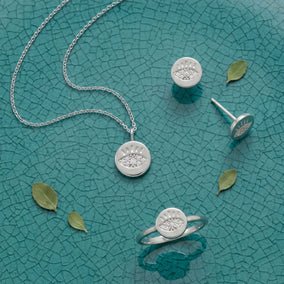 Eyes on You! Rhodium Plated Jewelry Set