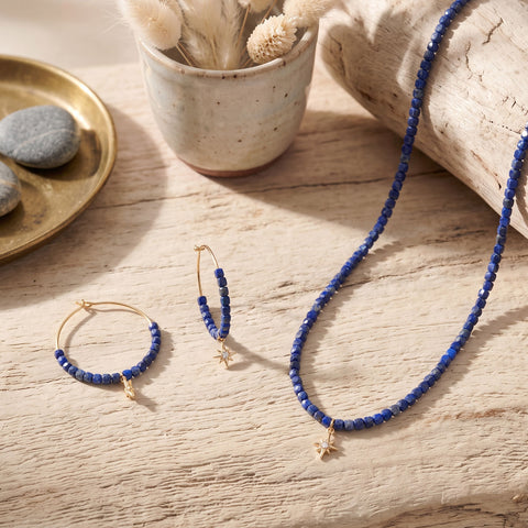 Wish Upon a Star! 14 Karat Gold Plated Jewelry Set