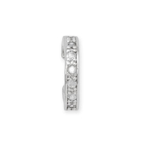 Imitation Rhodium Plated CZ Fashion Ear Cuff