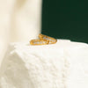 18 Karat Gold PVD CZ Huggie Hoop Earrings
