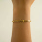 18 Karat Gold PVD "Kind Heart Fierce Mind" Cuff Bracelet
