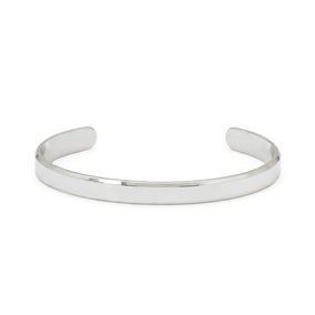 Stainless Steel Polished Cuff Unisex Bracelet