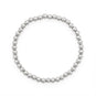 7.5" 5mm Stainless Steel Bead Stretch Bracelet