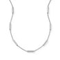16" + 2" Stainless Steel Satellite Bar Necklace