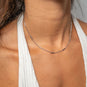 16" + 2" Stainless Steel Satellite Bar Necklace