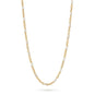 16" + 2" 18 Karat Gold PVD White Confetti Satellite Necklace