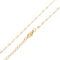 15" 18 Karat Gold PVD Coffee Chain Y-Drop Necklace