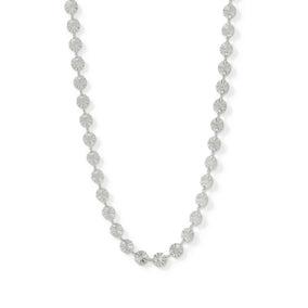 16" + 2" Stainless Steel Sunburst Necklace