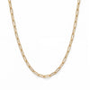 18 Karat Gold PVD Stainless Steel 2.5mm Paperclip Chain