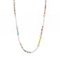 15" + 3" Cultured Freshwater Rice Pearl and Seed Bead Fashion Necklace