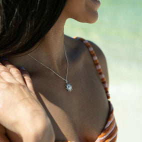 Stainless Steel Mystic Sun Charm