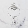 Silver or Gold 3D Movable Pair of Sandals Charm