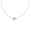 14 Karat Gold Plate Floating Bead Necklace