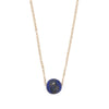 16" + 2" Gold Filled Lapis Necklace